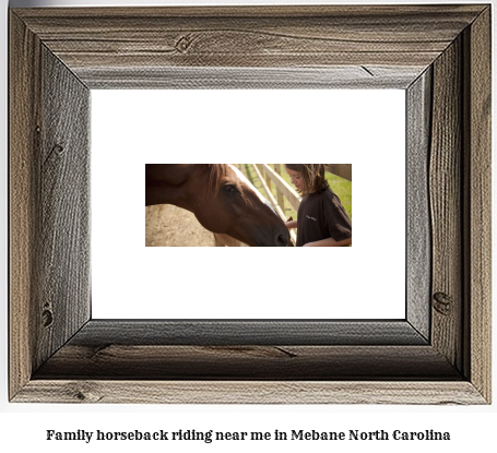 family horseback riding near me in Mebane, North Carolina